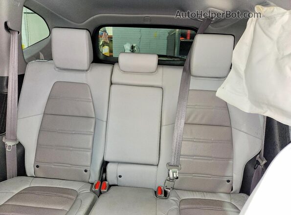 7FART6H95ME002410 2021 HONDA CR-V Silver Rear seats view