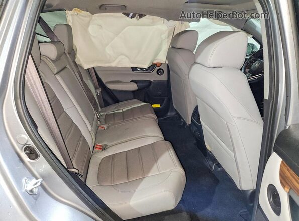 7FART6H95ME002410 2021 HONDA CR-V Silver Rear interior view
