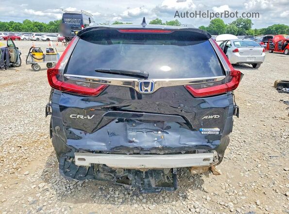 7FART6H95ME018235 2021 HONDA CR-V Черный Вид сзади