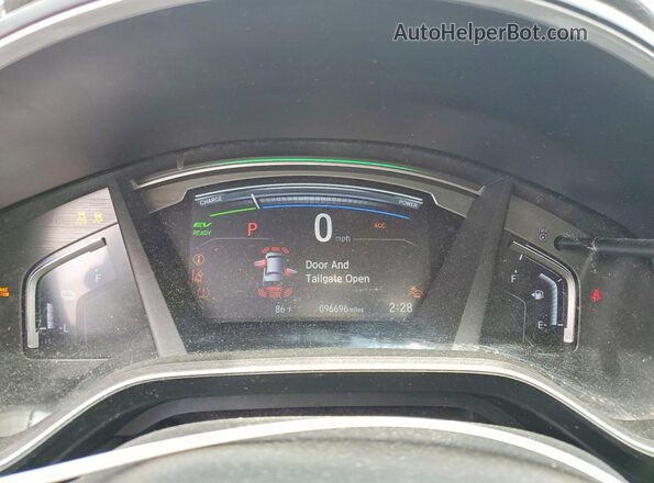 7FART6H95ME018235 2021 HONDA CR-V Черный Вид щитка приборов