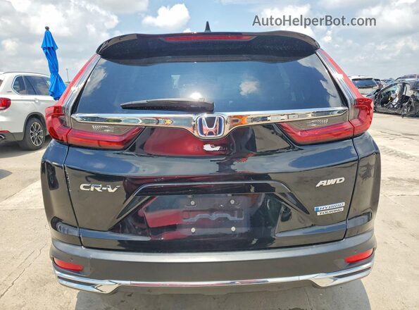 7FART6H95ME018249 2021 HONDA CR-V Black Հետևի տեսք