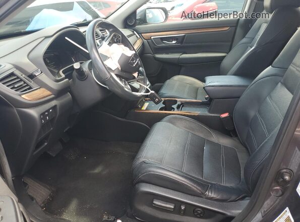 7FART6H96LE022888 2020 HONDA CR-V Серый Вид салона спереди