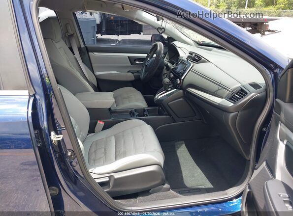 7FARW1H20LE005050 2020 HONDA CR-V Dark Blue Вид салона спереди