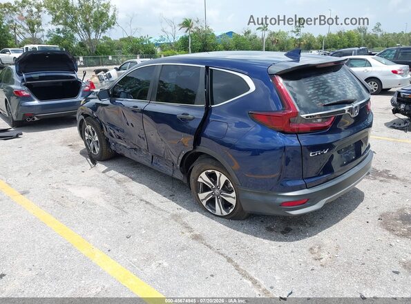 7FARW1H20LE005050 2020 HONDA CR-V Dark Blue Задняя левая четверть