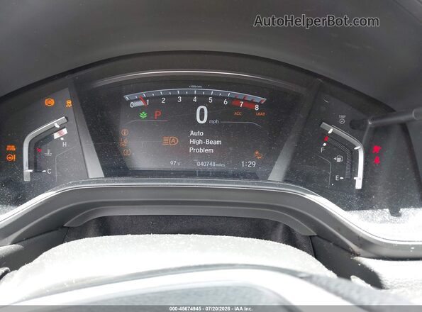 7FARW1H20LE005050 2020 HONDA CR-V Dark Blue Вид задних сидений