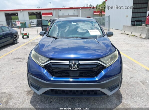 7FARW1H20LE005050 2020 HONDA CR-V Dark Blue Вид щитка приборов