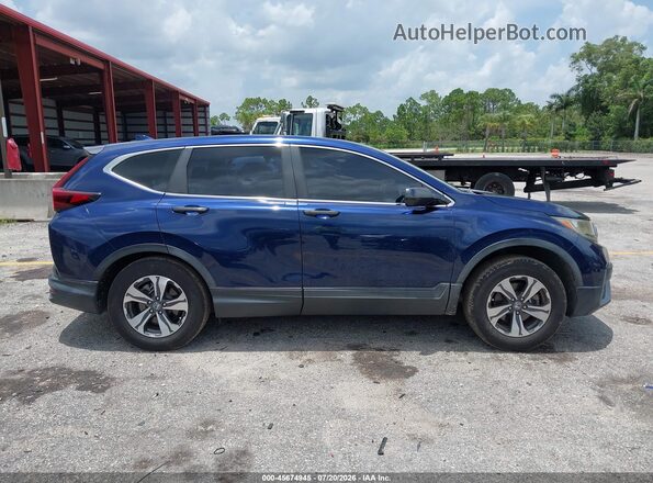 7FARW1H20LE005050 2020 HONDA CR-V Dark Blue Вид задней части салона