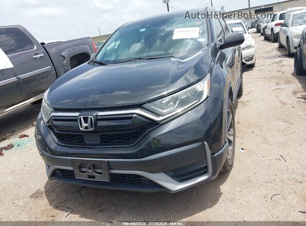 7FARW1H23LE008413 2020 HONDA CR-V Black ხელსაწყოთა პანელის ხედი