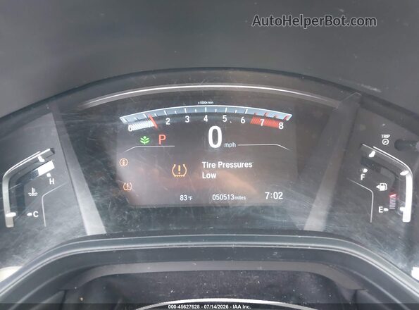 7FARW1H26LE004095 2020 HONDA CR-V Black Vista de los asientos traseros