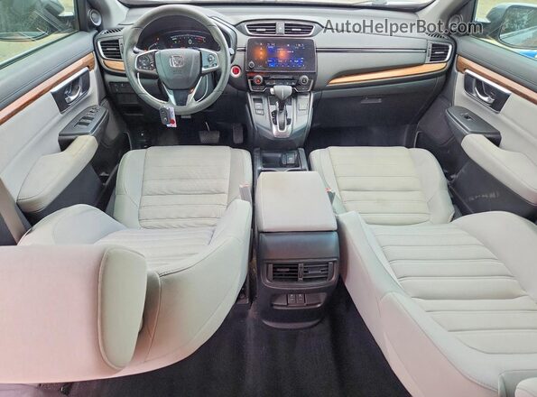 7FARW1H50HE025817 2017 HONDA CR-V Gray წინა პანელის ხედი