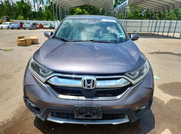 7FARW1H50HE025817 2017 HONDA CR-V Gray წინა ხედი
