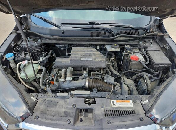 7FARW1H50HE025817 2017 HONDA CR-V Gray ძრავის განყოფილების ხედი