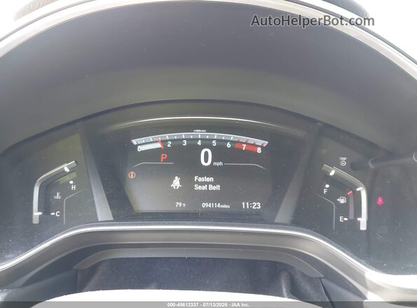 7FARW1H50JE007954 2018 HONDA CR-V Silver უკანა სავარძლების ხედი