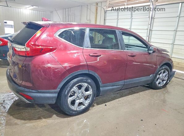 7FARW1H50JE051291 2018 HONDA CR-V Maroon Задня права чверть