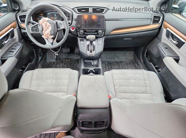 7FARW1H51HE040407 2017 HONDA CR-V Silver Dashboard view