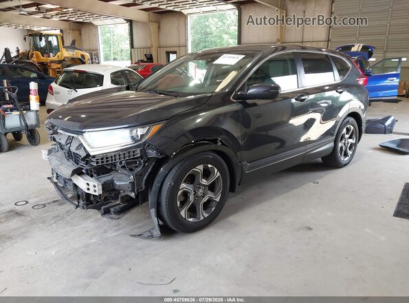 7FARW1H51JE010653 2018 HONDA CR-V Gray Front left