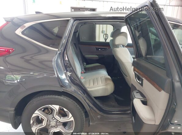 7FARW1H51JE010653 2018 HONDA CR-V Gray VIN sticker view