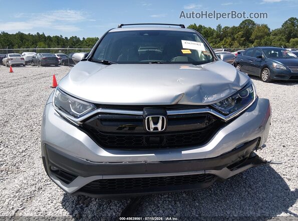 7FARW1H51NE021089 2022 HONDA CR-V Silver Instrument cluster view