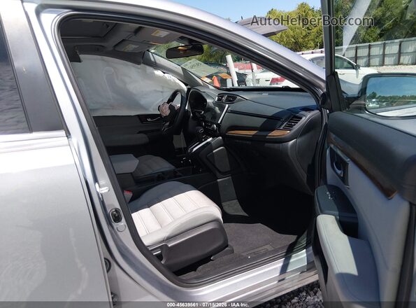 7FARW1H51NE021089 2022 HONDA CR-V Silver Front interior view