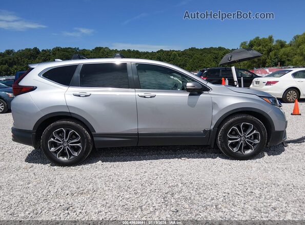 7FARW1H51NE021089 2022 HONDA CR-V Silver Rear interior view