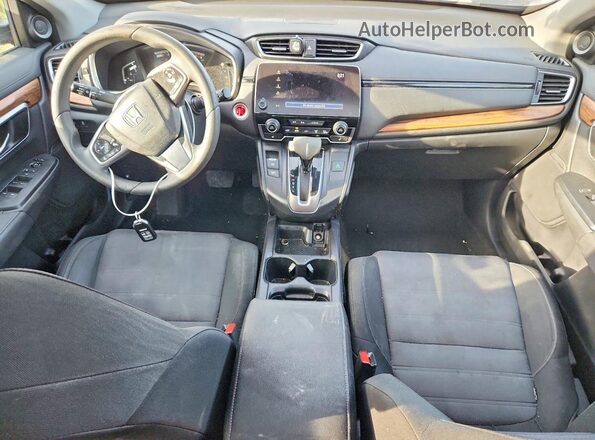 7FARW1H52HE044787 2017 HONDA CR-V Black Առջևի վահանակի տեսք