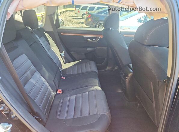 7FARW1H53JE003686 2018 HONDA CR-V Черный Вид задней части салона