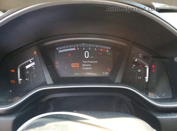7FARW1H53JE003686 2018 HONDA CR-V Черный Вид щитка приборов
