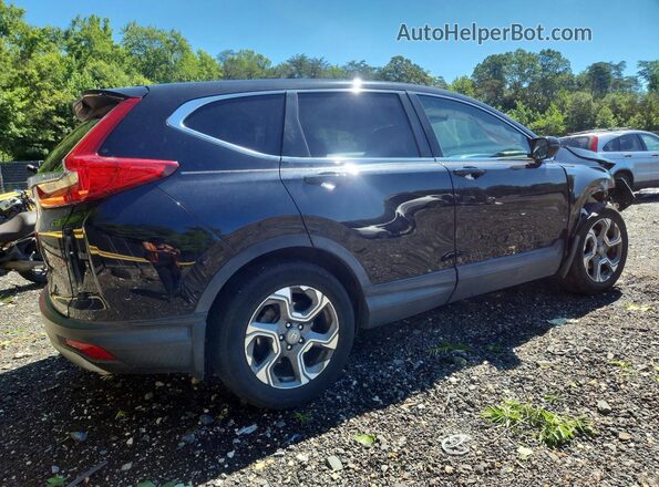 7FARW1H53JE003686 2018 HONDA CR-V Черный Задняя правая четверть