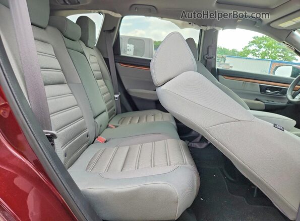 7FARW1H53KE010512 2019 HONDA CR-V Burgundy Rear interior view