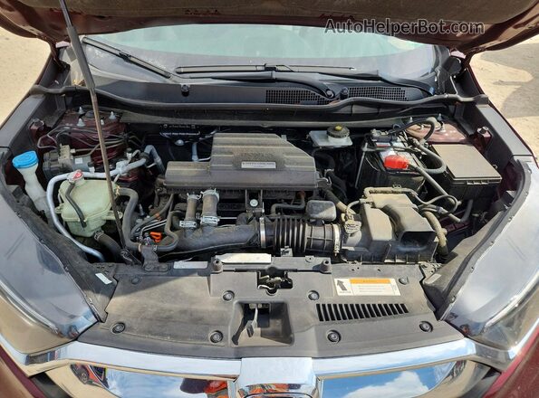 7FARW1H53KE010512 2019 HONDA CR-V Burgundy Engine compartment view