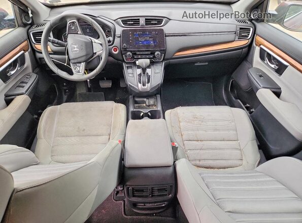7FARW1H53KE010512 2019 HONDA CR-V Burgundy Dashboard view