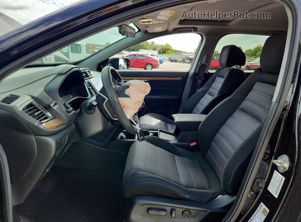 7FARW1H53KE020313 2019 HONDA CR-V Black Vista interior delantera