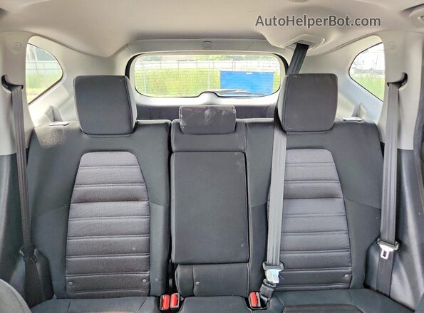 7FARW1H53KE020313 2019 HONDA CR-V Black Vista de los asientos traseros