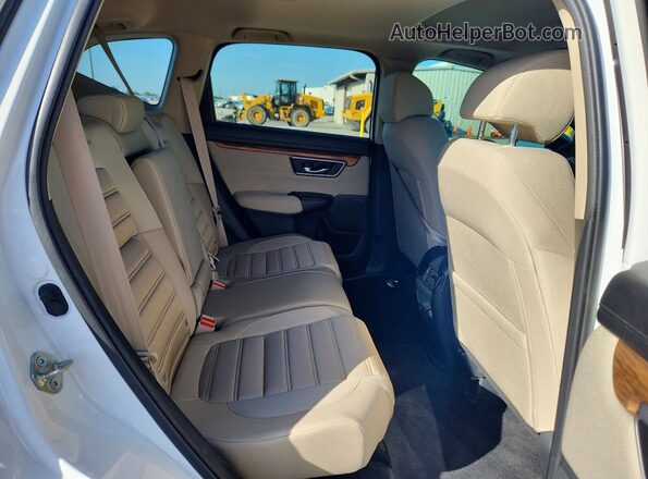 7FARW1H53LE012794 2020 HONDA CR-V White Widok wnętrza z tyłu