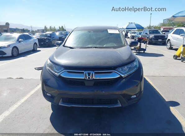 7FARW1H54HE030356 2017 HONDA CR-V Black უკანა სალონის ხედი
