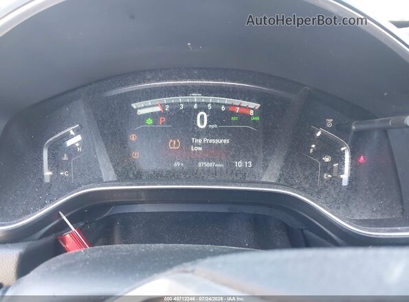 7FARW1H54HE030356 2017 HONDA CR-V Black უკანა სავარძლების ხედი