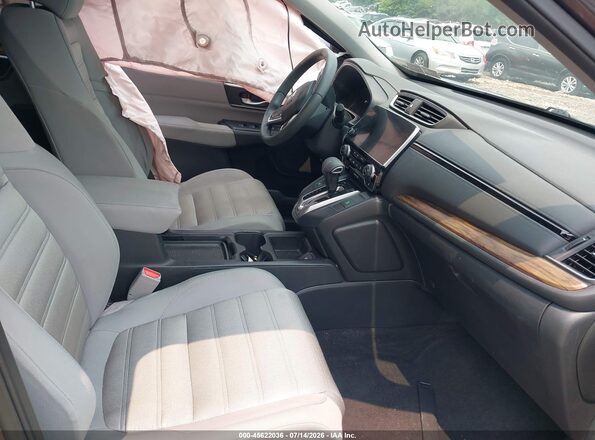 7FARW1H54HE032690 2017 HONDA CR-V Серый Вид салона спереди