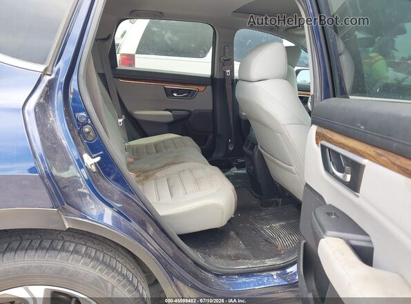 7FARW1H54JE013319 2018 HONDA CR-V Синий Вид наклейки с VIN-кодом