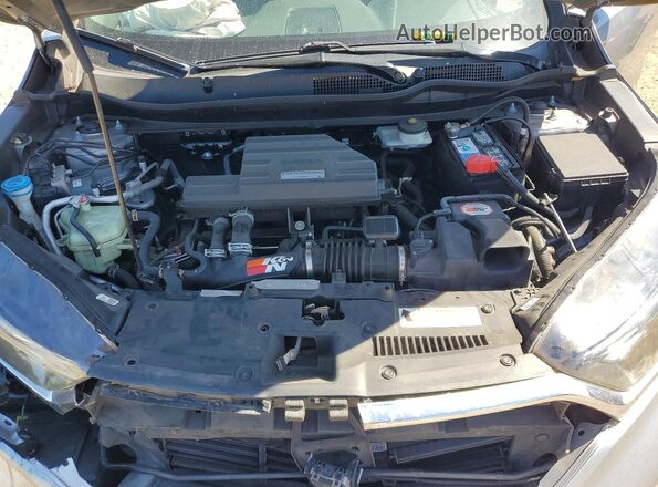 7FARW1H55HE007443 2017 HONDA CR-V Silver Vista del compartimento del motor