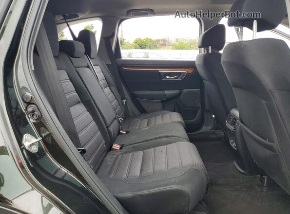 7FARW1H55HE022072 2017 HONDA CR-V Black Rear interior view