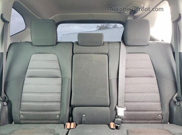 7FARW1H55HE022072 2017 HONDA CR-V Black Rear seats view
