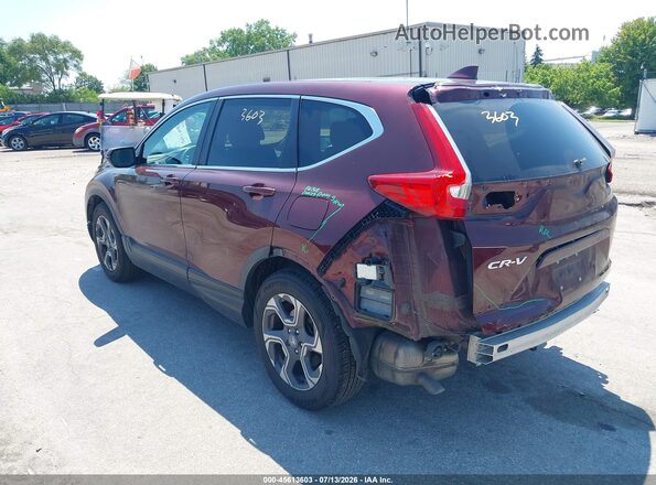 7FARW1H55KE024394 2019 HONDA CR-V Burgundy Tył lewy