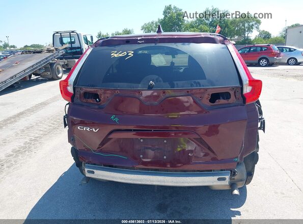 7FARW1H55KE024394 2019 HONDA CR-V Burgundy 