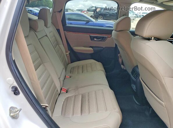 7FARW1H55KE030986 2019 HONDA CR-V White Rear interior view