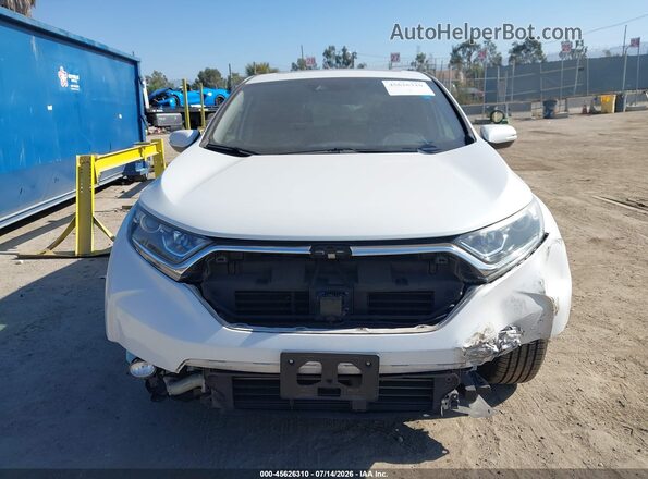 7FARW1H55KE034083 2019 HONDA CR-V White Widok wnętrza z tyłu