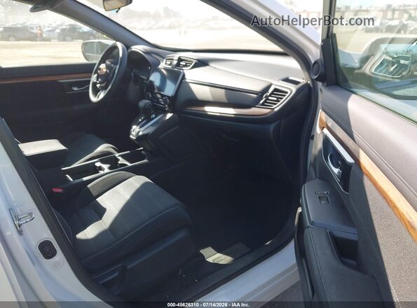 7FARW1H55KE034083 2019 HONDA CR-V White Widok wnętrza z przodu