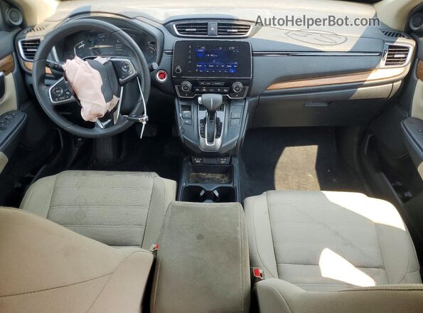 7FARW1H55NE009317 2022 HONDA CR-V White Widok deski rozdzielczej