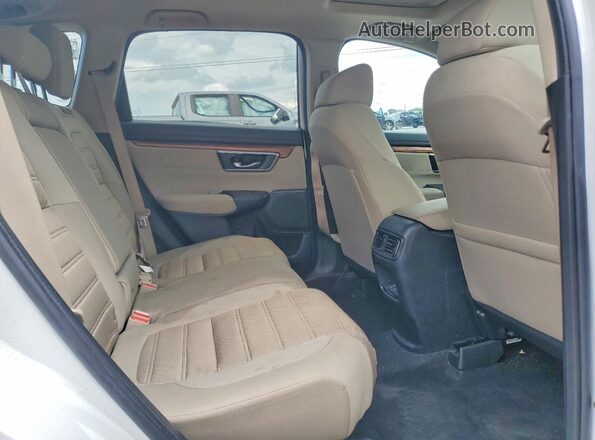 7FARW1H55NE009317 2022 HONDA CR-V White Widok wnętrza z tyłu