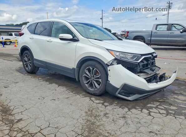 7FARW1H55NE009317 2022 HONDA CR-V White Przód prawy