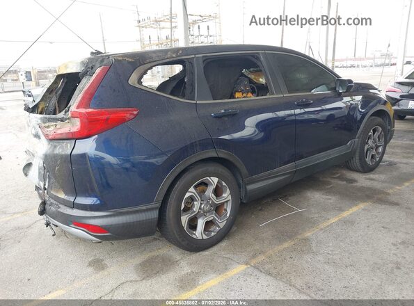 7FARW1H57HE011302 2017 HONDA CR-V Blue Հետևի աջ